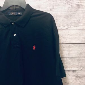 Black Ralph Lauren Polo Shirt Size 3X